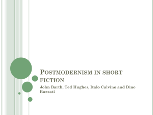 P  OSTMODERNISM IN