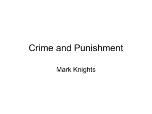 Crime and Punishment Mark Knights