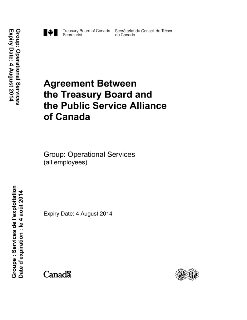 Calcul Salaire Net Québec >> Agreement Between The Treasury Board And The Public Calcul Salaire Net Québec >> Agreement Between The Treasury Board And The Public