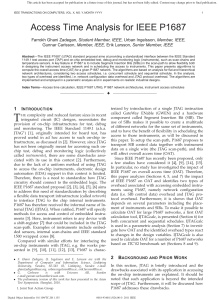 Access Time Analysis for IEEE P1687 Student Member, IEEE, Member, IEEE,