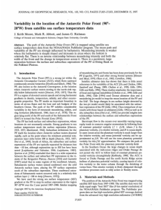 Variability in the location of the Antarctic Polar Front (900_