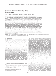 Quasi-three-dimensional modeling of rip current systems