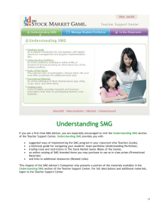 Understanding SMG