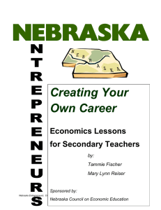 NEBRASKA  Creating Your Own Career
