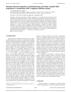 Extreme thermal expansion, piezoelectricity, and other coupled field