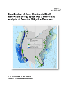 Identification of Outer Continental Shelf Renewable Energy Space-Use Conflicts and