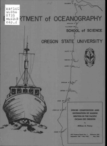 RTMENT of OCEANOGRAPHY c0p.2 OREGON STATE UNIVERSITY 0735