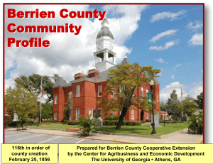 Berrien County Community Profile