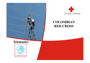 COLOMBIAN RED CROSS Telematics