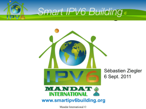 Smart Building IPv 6
