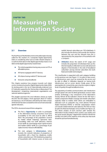 2.1 World Information Society Report 2006 Overview