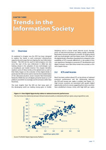 Trends in the Information Society 3.1 Overview