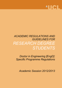 RESEARCH DEGREE STUDENTS