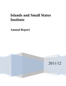 2011/12 Islands and Small States Institute