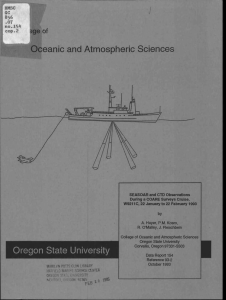 Oceanic and Atmospheric Sciences age of