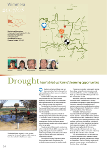 Drought 2007/08  Wimmera
