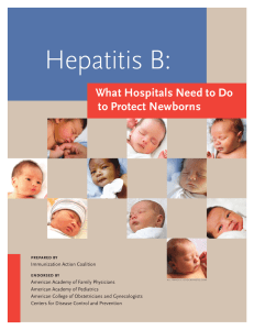 Hepatitis B: What Hospitals Need to Do to Protect Newborns