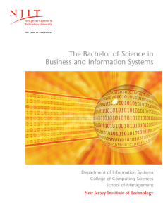 The Bachelor of Science in Business and Information Systems