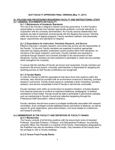 NJIT FACULTY APPROVED FINAL VERSION (May 11, 2011)