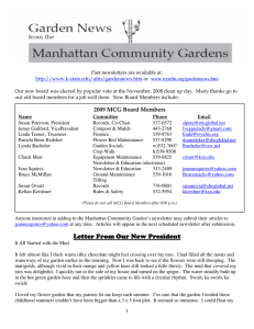 Past newsletters are available at: or