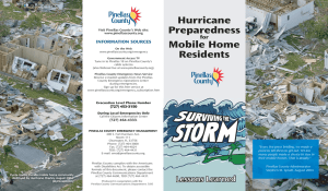 Hurricane Preparedness Mobile Home Residents