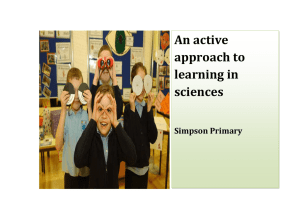 An active approach to learning in sciences