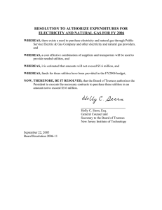RESOLUTION TO AUTHORIZE EXPENDITURES FOR