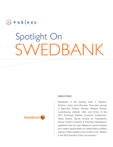 SWEDBANK Spotlight On