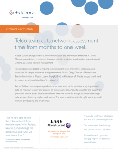 Telco team cuts network-assessment time from months to one week