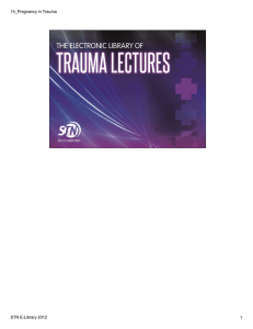 14_Pregnancy in Trauma 1 STN E-Library 2012