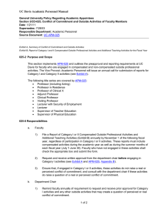 UC Davis Academic Personnel Manual