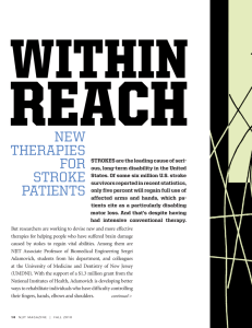reaCH witHin nEw thErapiES