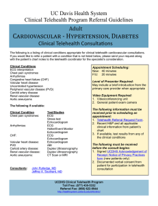 Cardiovascular - Hypertension, Diabetes