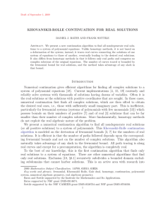 KHOVANSKII-ROLLE CONTINUATION FOR REAL SOLUTIONS