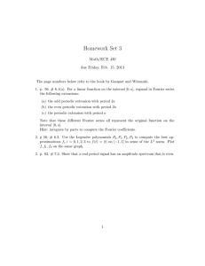 Homework Set 3 Math/ECE 430 due Friday, Feb. 15, 2013
