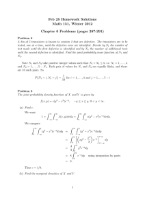 Feb 28 Homework Solutions Math 151, Winter 2012