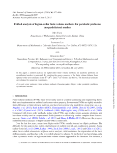 Unified analysis of higher-order finite volume methods for parabolic problems