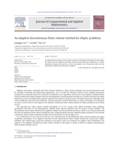 Journal of Computational and Applied Mathematics
