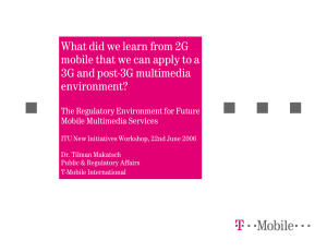What did we learn from 2G 3G and post-3G multimedia environment?