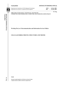 Unclassified DSTI/ICCP/TISP(99)11/FINAL OLIS    : 16-May-2000