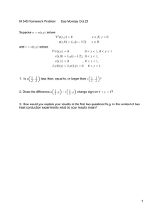 M 545 Homework Problem Due Monday Oct 25 Suppose solves