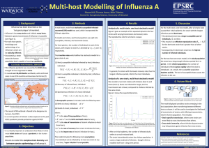 Multi-host Modelling of Influenza A 1. Background