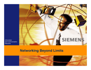 Networking Beyond Limits Information and Communication Networks