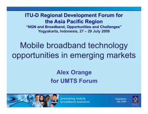 Mobile broadband technology gy opportunities in emerging markets Alex Orange