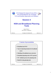 Session 4 NGN and Broadband Planning Tools