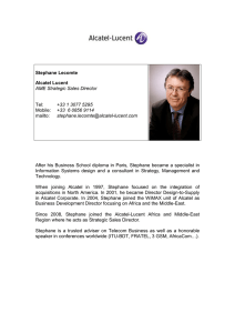 Stephane Lecomte AME Strategic Sales Director +33 1 3077 5295