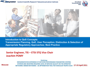 Introduction to QoS Concepts