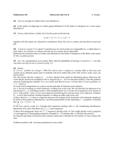 Mathematics 501 Homework (due Oct 4) 25) 26)