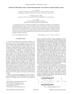 Numerical bifurcation study of electrohydrodynamic convection in nematic liquid crystals *