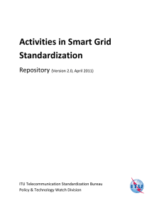 Activities in Smart Grid Standardization Repository